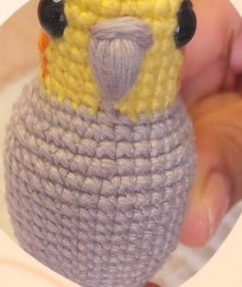 Crochet Cockatiel Kali