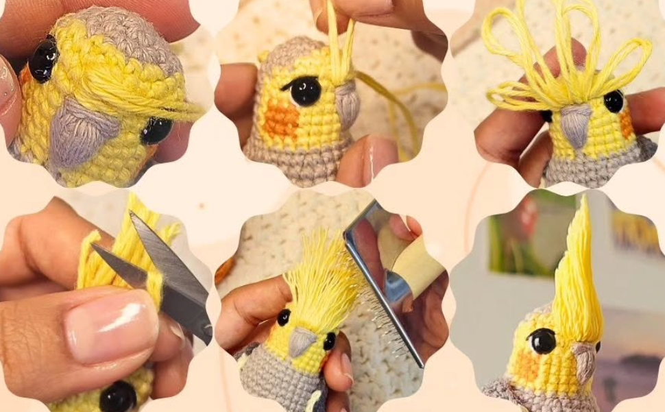 Crochet Cockatiel Kali