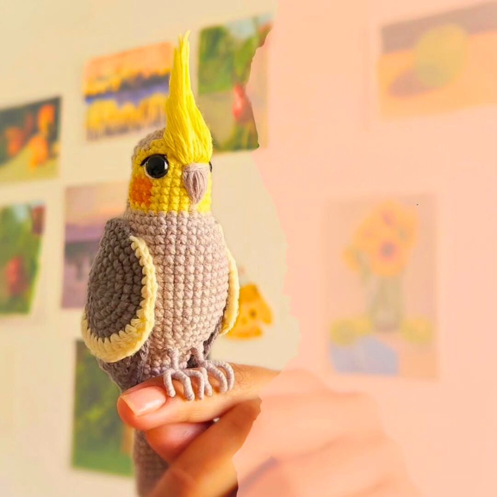Crochet Cockatiel Kali
