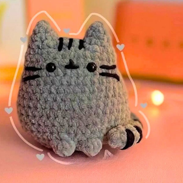 Crochet Pusheen The Cat Amigurumi