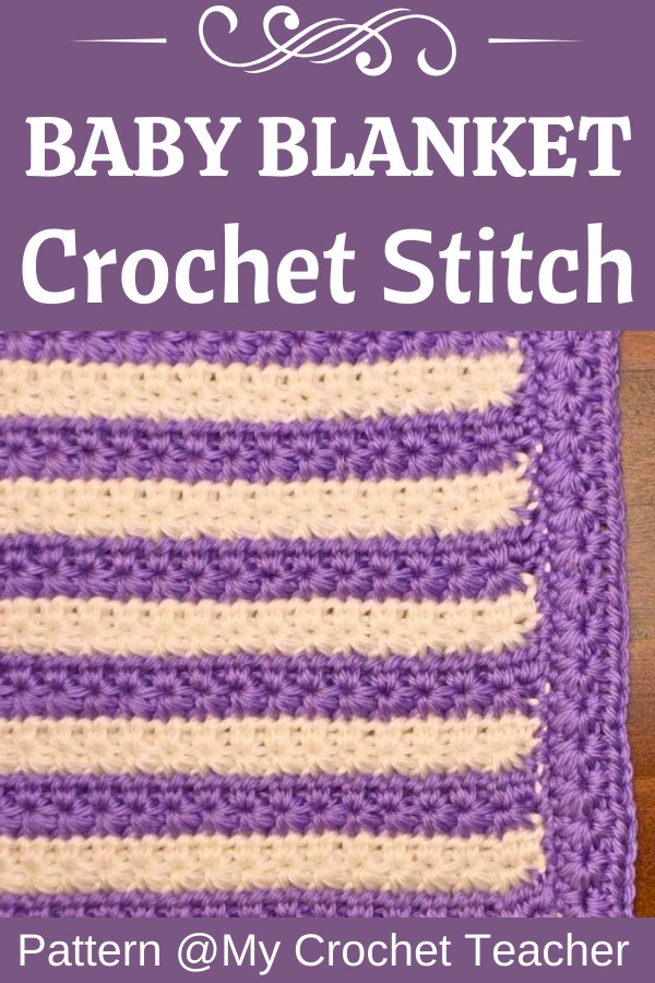 Twinkle Little Star Stitch Baby Blanket Crochet Guide