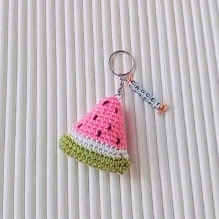 Watermelon Keychain