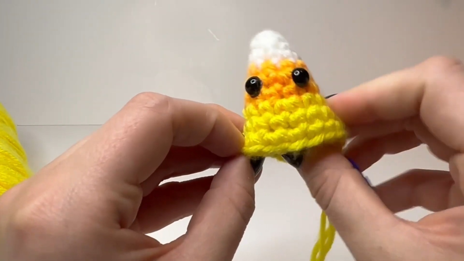 Easy Crochet Candy Corn Pattern for Beginners