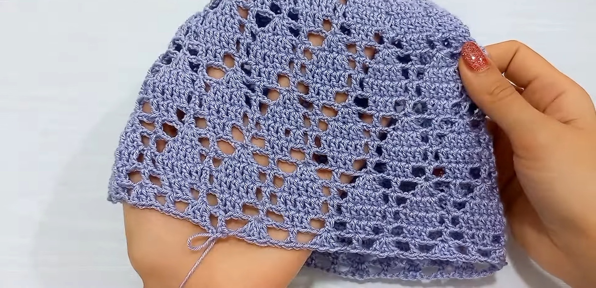 Beginner's Guide Crochet Leaf Lace Hat
