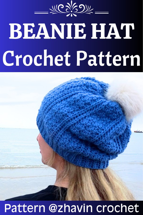 How to Crochet a Beautiful and Easy Beanie Hat for Beginners
