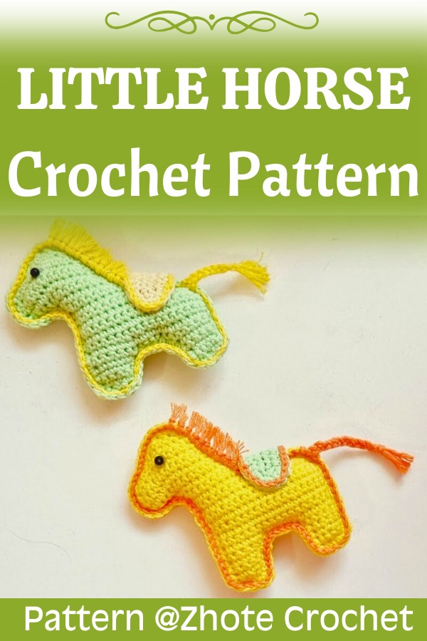 Simple Guide to Crochet a Little Horse Step-by-Step for Beginners