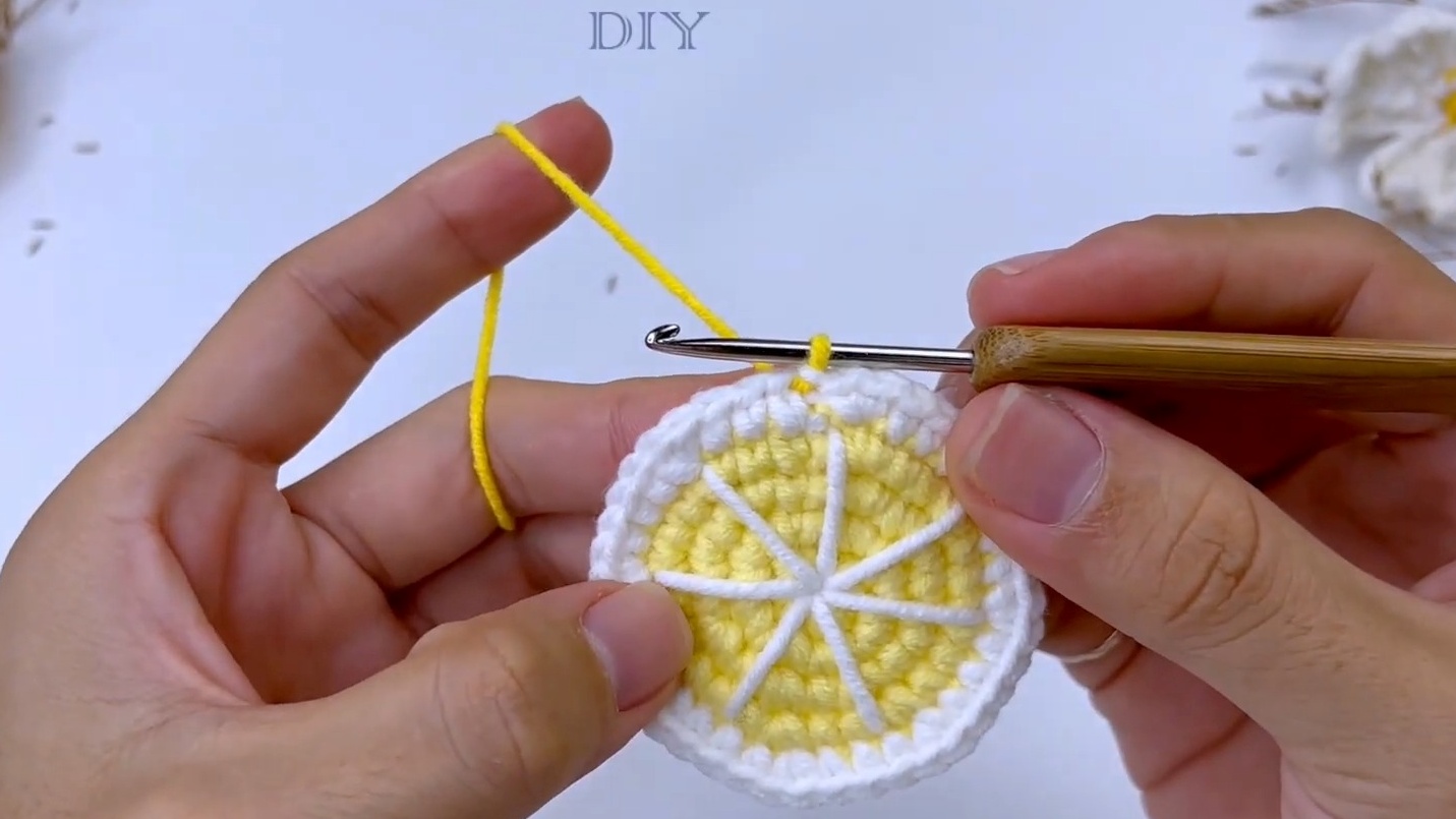 Lemon Hair Clip