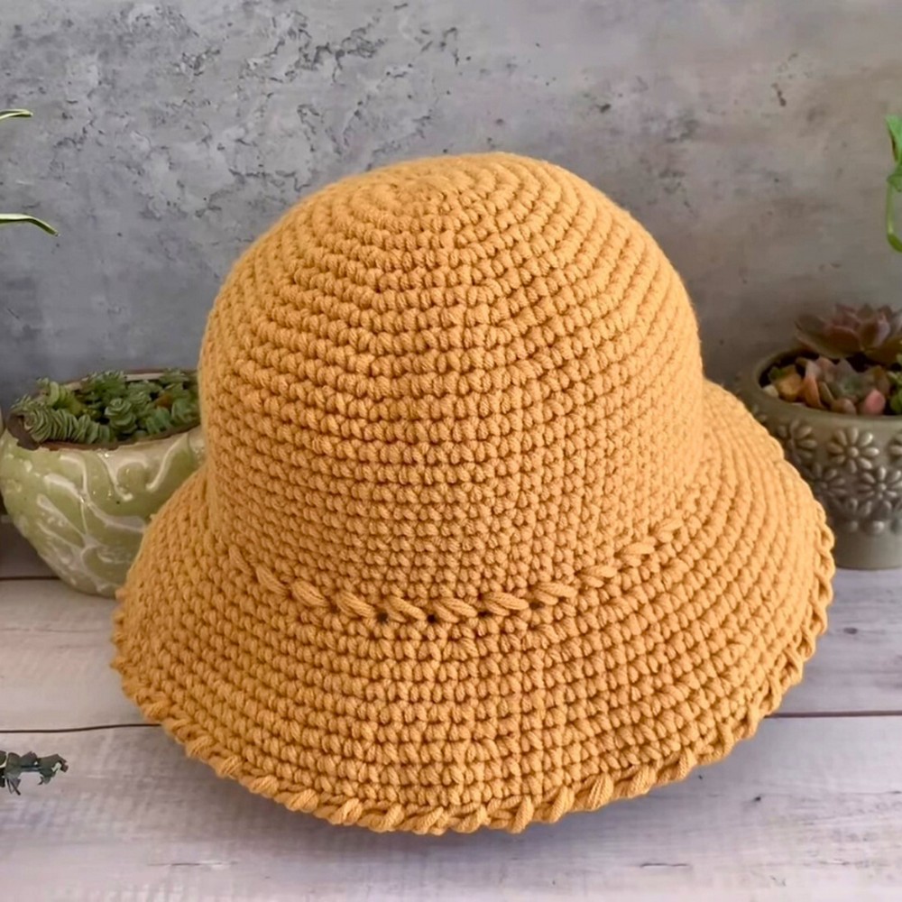 How to Crochet a Stylish Bucket Hat - Beginner Friendly Guide