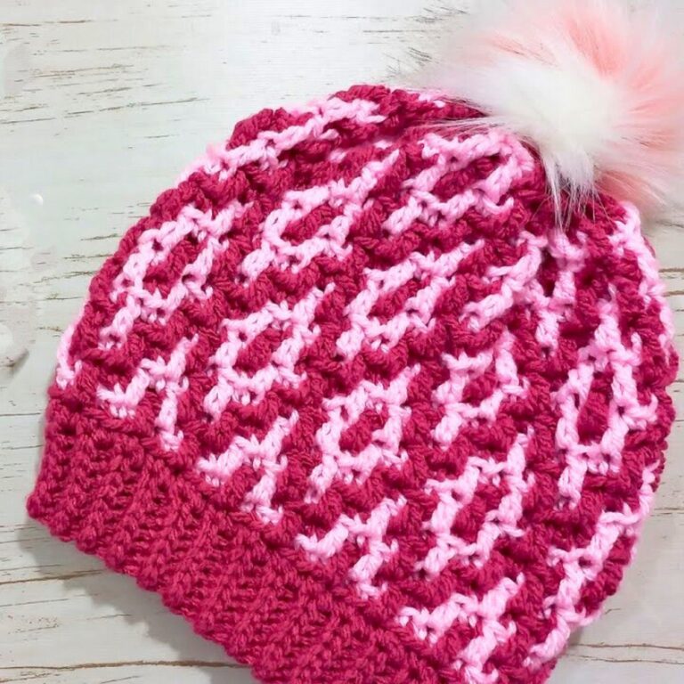 Comprehensive Guide to Crochet a Bulky Mosaic Beanie