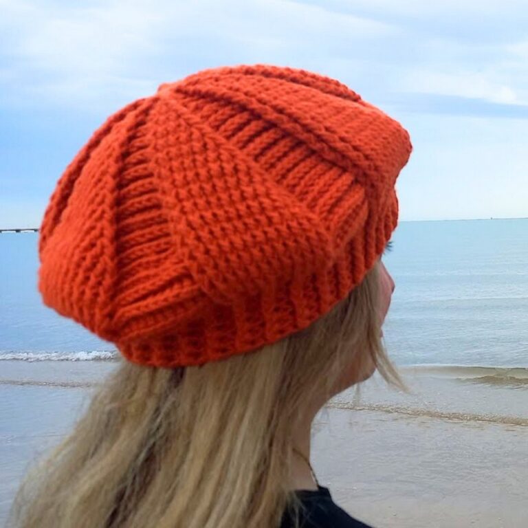 Crochet Beret Hat: A Step-by-Step Guide