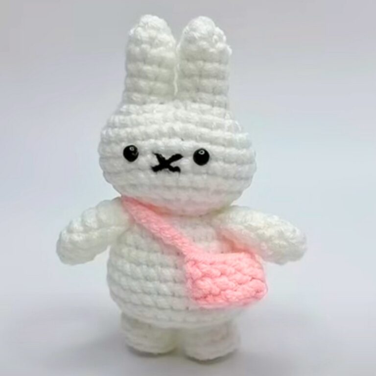 Beginner’s Guide to Crochet Miffy Keychain | Easy Step-by-Step Instructions
