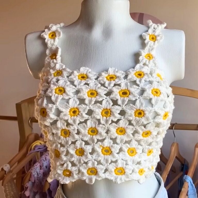 Flower Crop Top