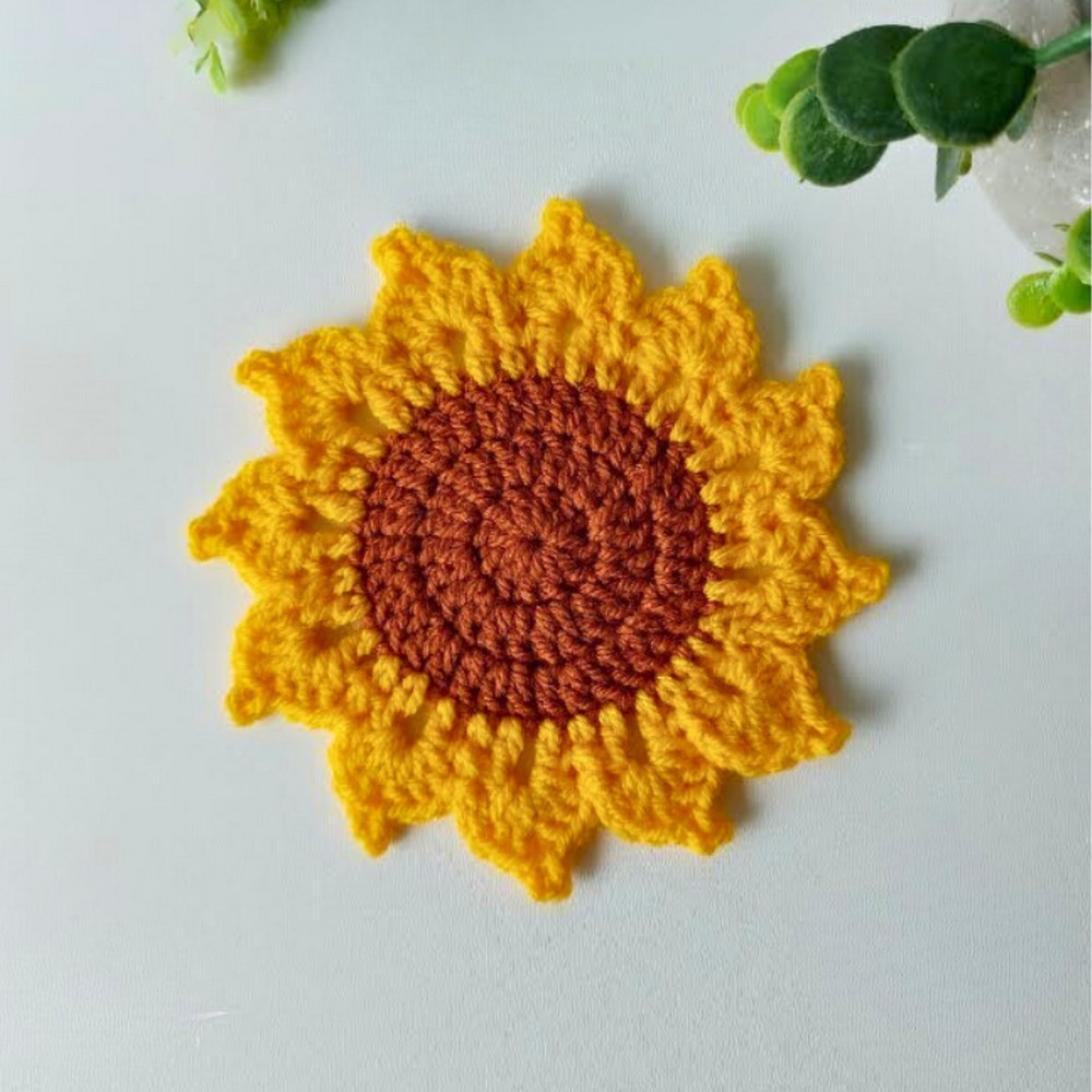 Sunflower Coaster