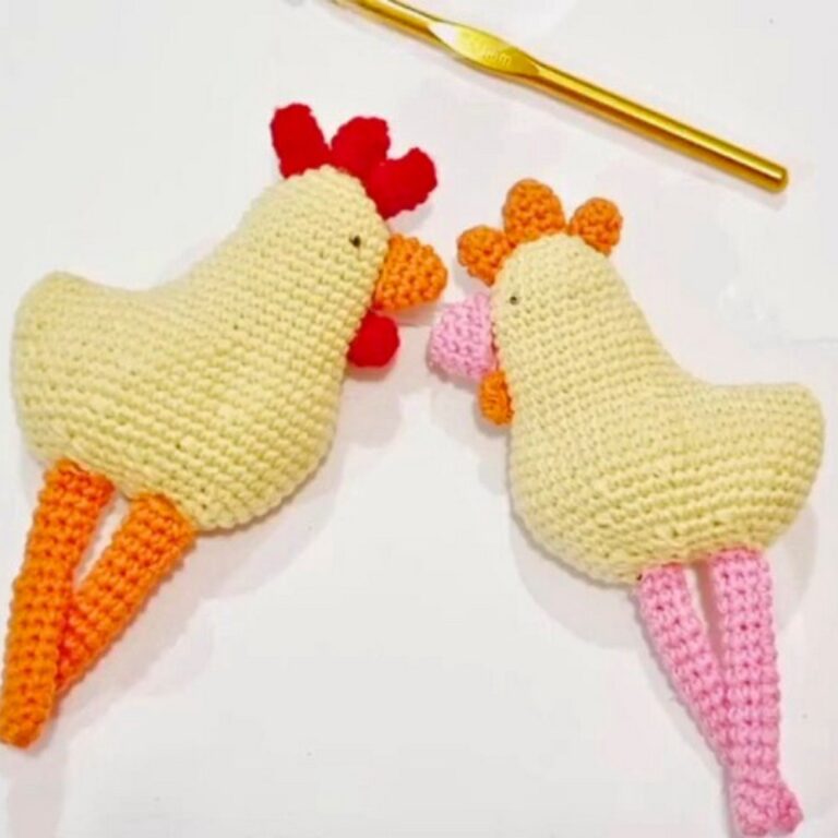 How to Crochet a Rooster Step-by-Step Guide for Beginners
