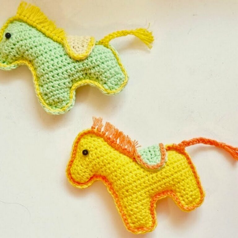 Simple Guide to Crochet a Little Horse Step-by-Step for Beginners