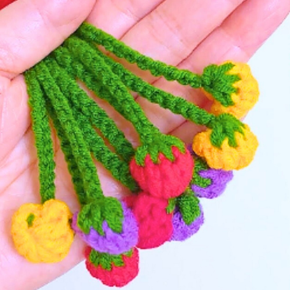 Strawberry Keychain