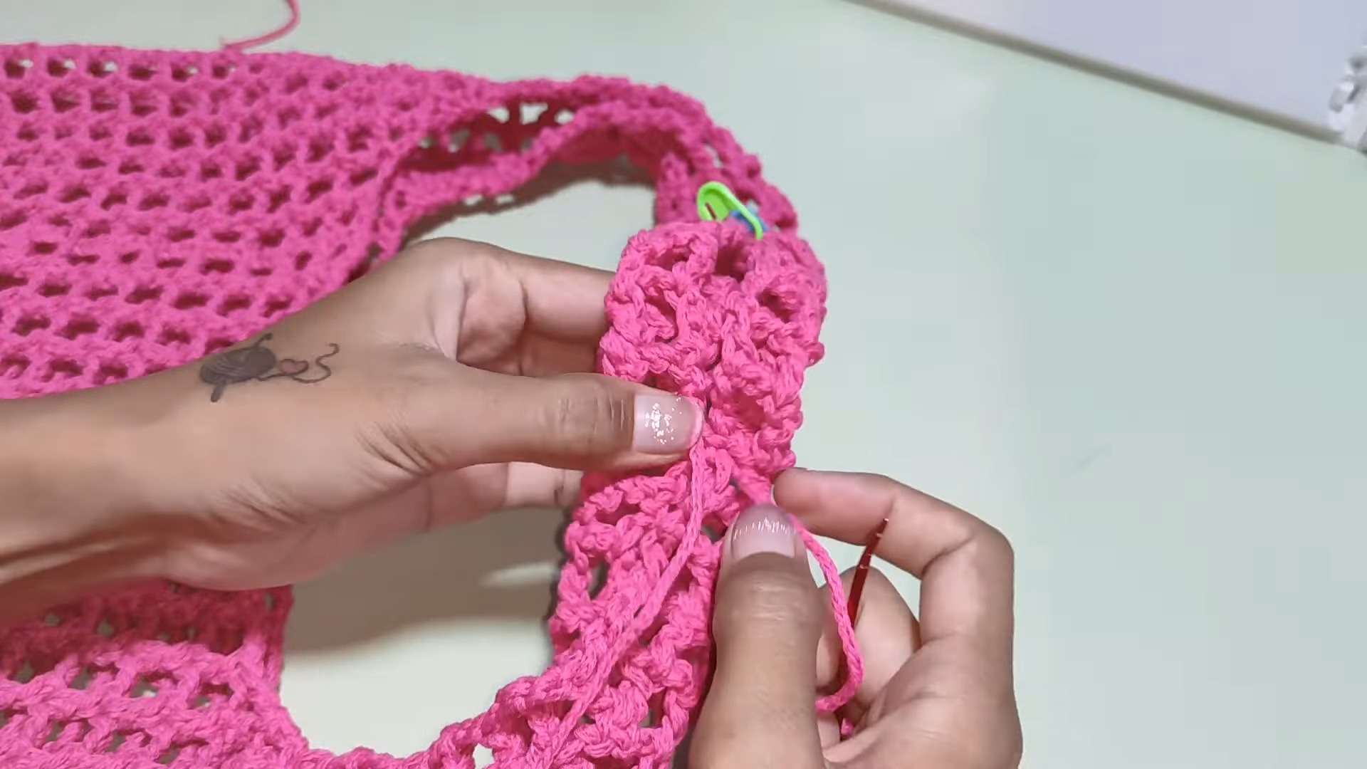 Ribbon Net Bag
