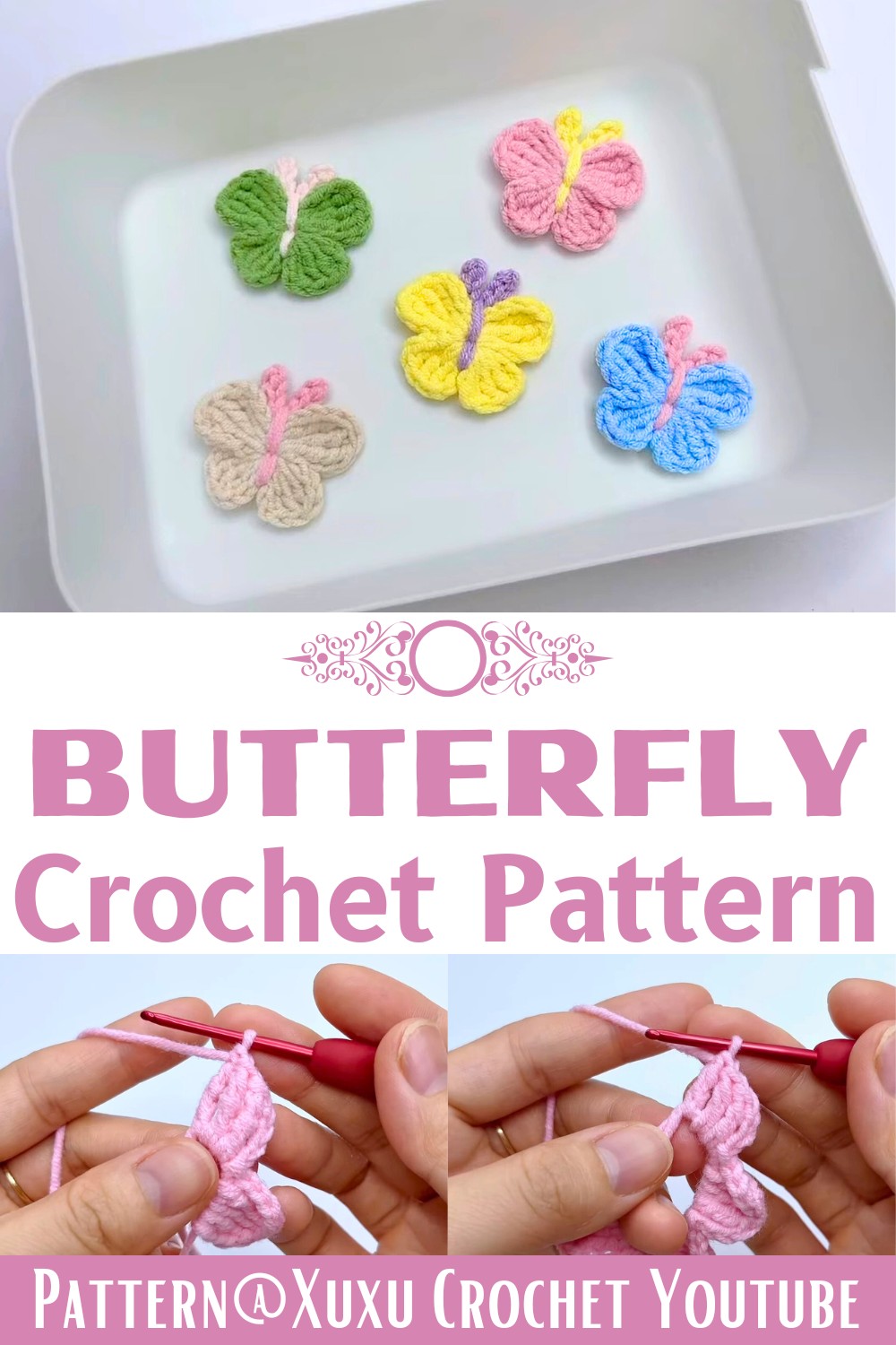 Beautiful Crochet Butterfly Guide for Beginners