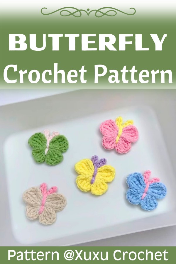 Beautiful Crochet Butterfly Guide for Beginners
