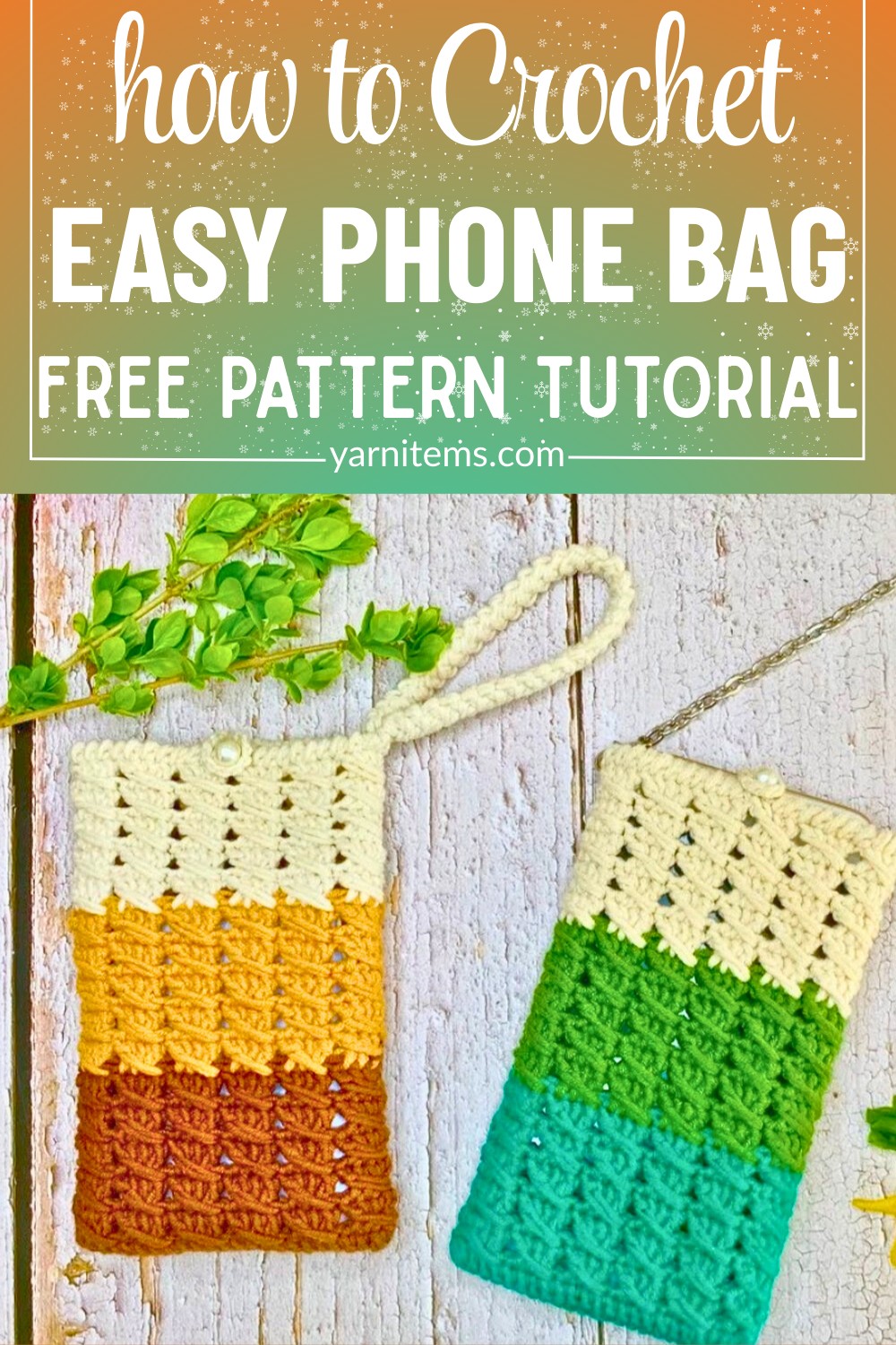Easy Beginner’s Guide to Crochet Phone Bag