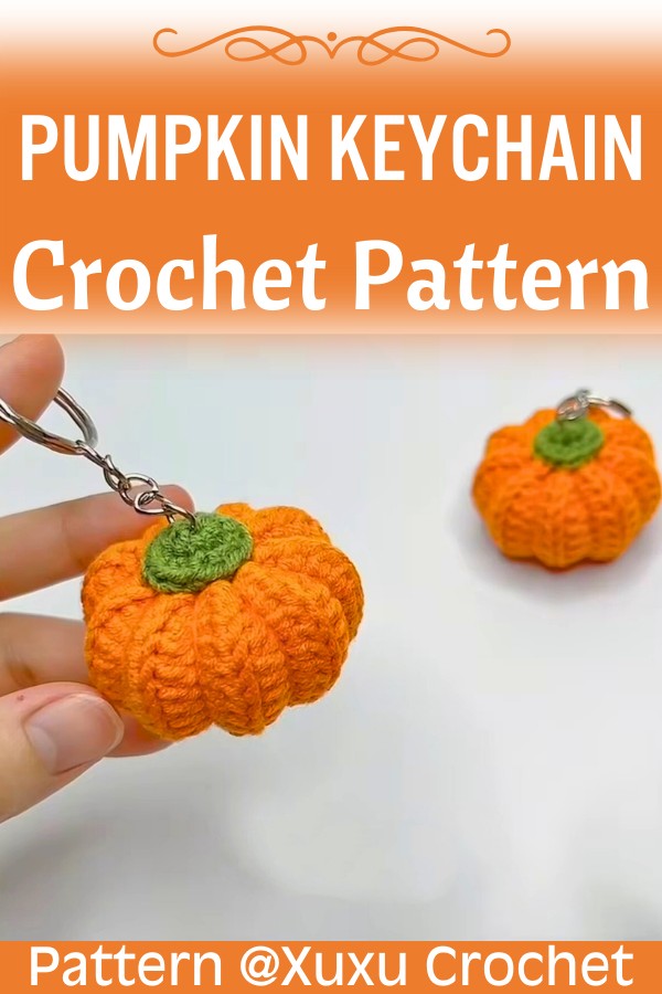 How to Crochet a Cute Pumpkin Keychain for Beginners – Easy Guide