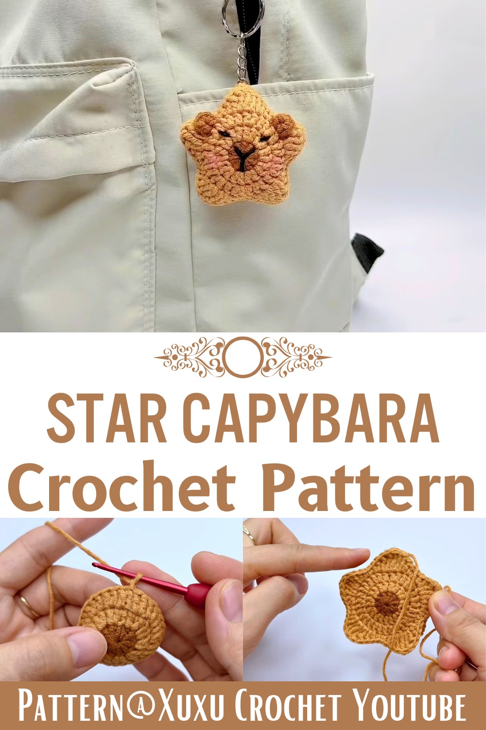 How to Crochet a Star Capybara: Step-by-step Guide for Beginners