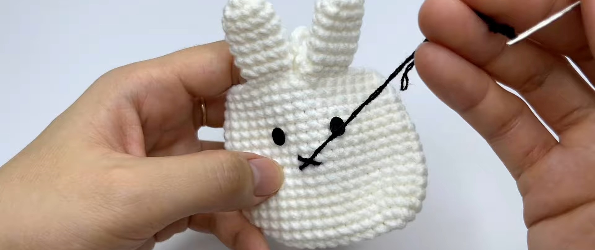 Easy Crochet Miffy Pouch Tutorial for Beginners