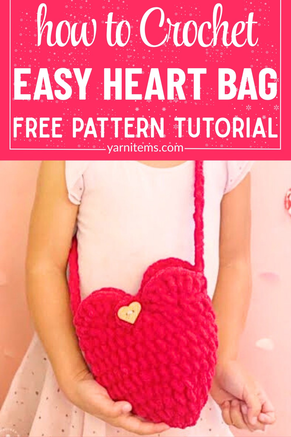 Beautiful Crochet Heart Bag Pattern