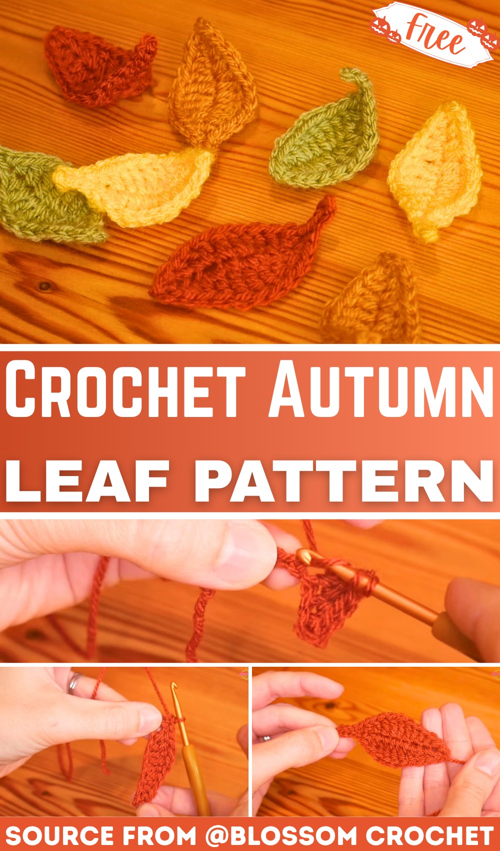 How to Crochet a Autumn Leaf Pattern for Seasonal Charm
