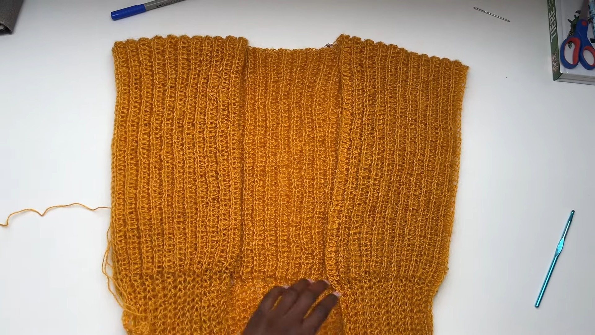 Crochet Light Ribbed Cardigan for Versatile Layering Piece