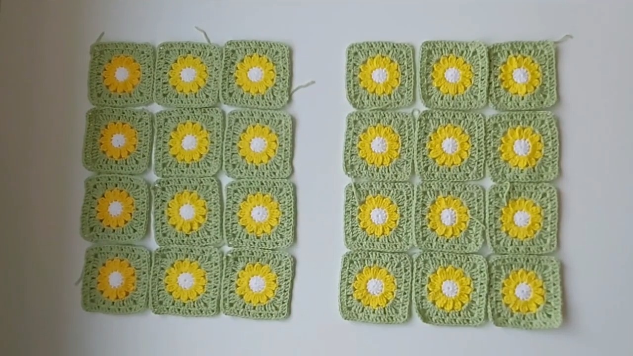 Crochet a Daisy Granny Square Pullover Sweater