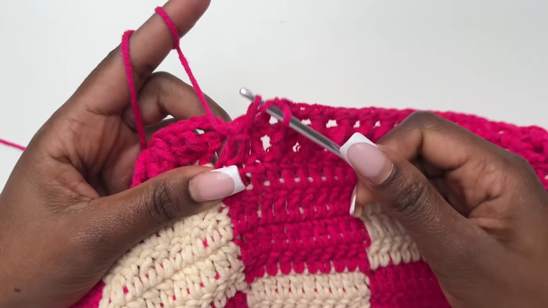 Crochet Checkered Sweater Pattern – Stylish And Comfortable