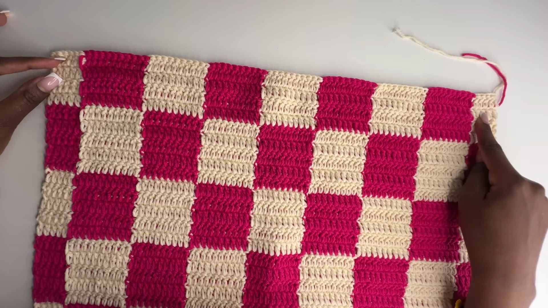 Crochet Checkered Sweater Pattern – Stylish And Comfortable