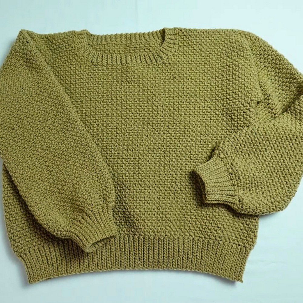 Crochet Fall Sweater Pattern Tutorial