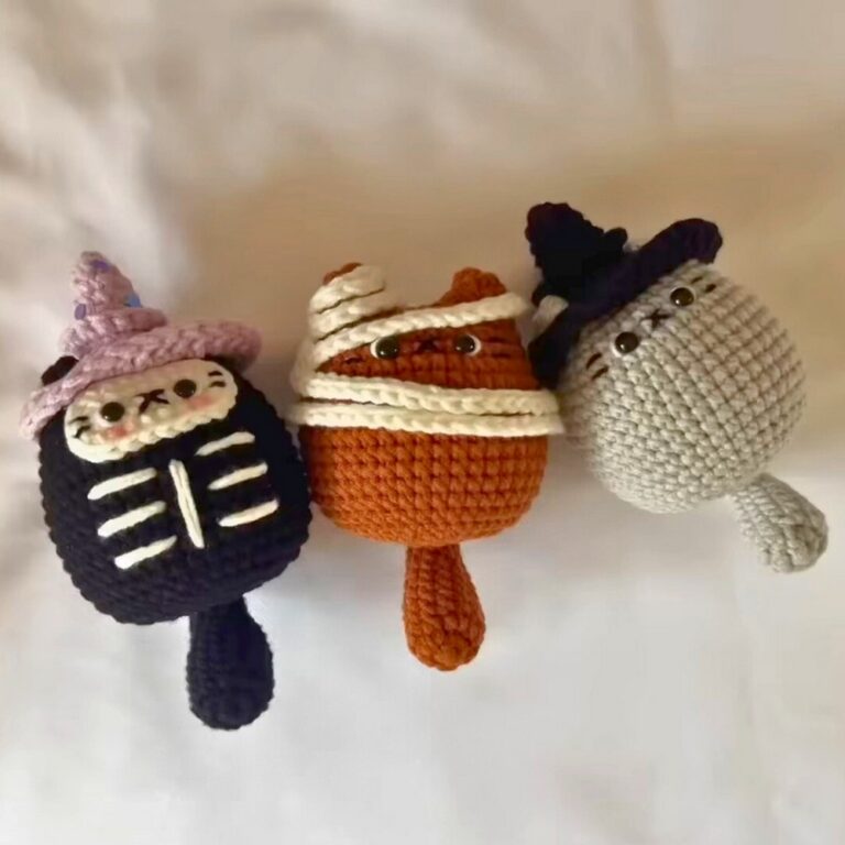 How To Crochet Halloween Cats