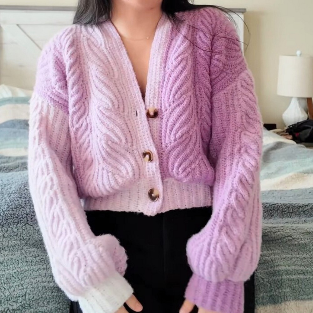 Crochet Fall Cardigan