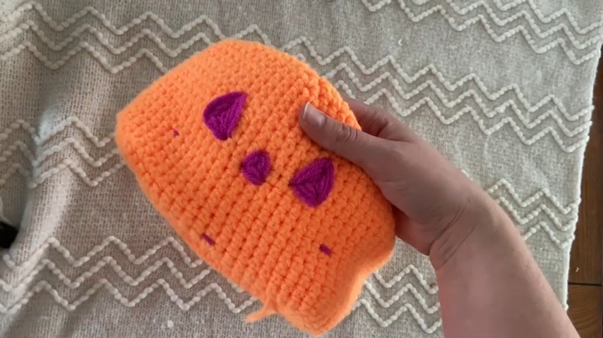 Handmade Crochet Jack O Lantern Bear Bag Pattern Free