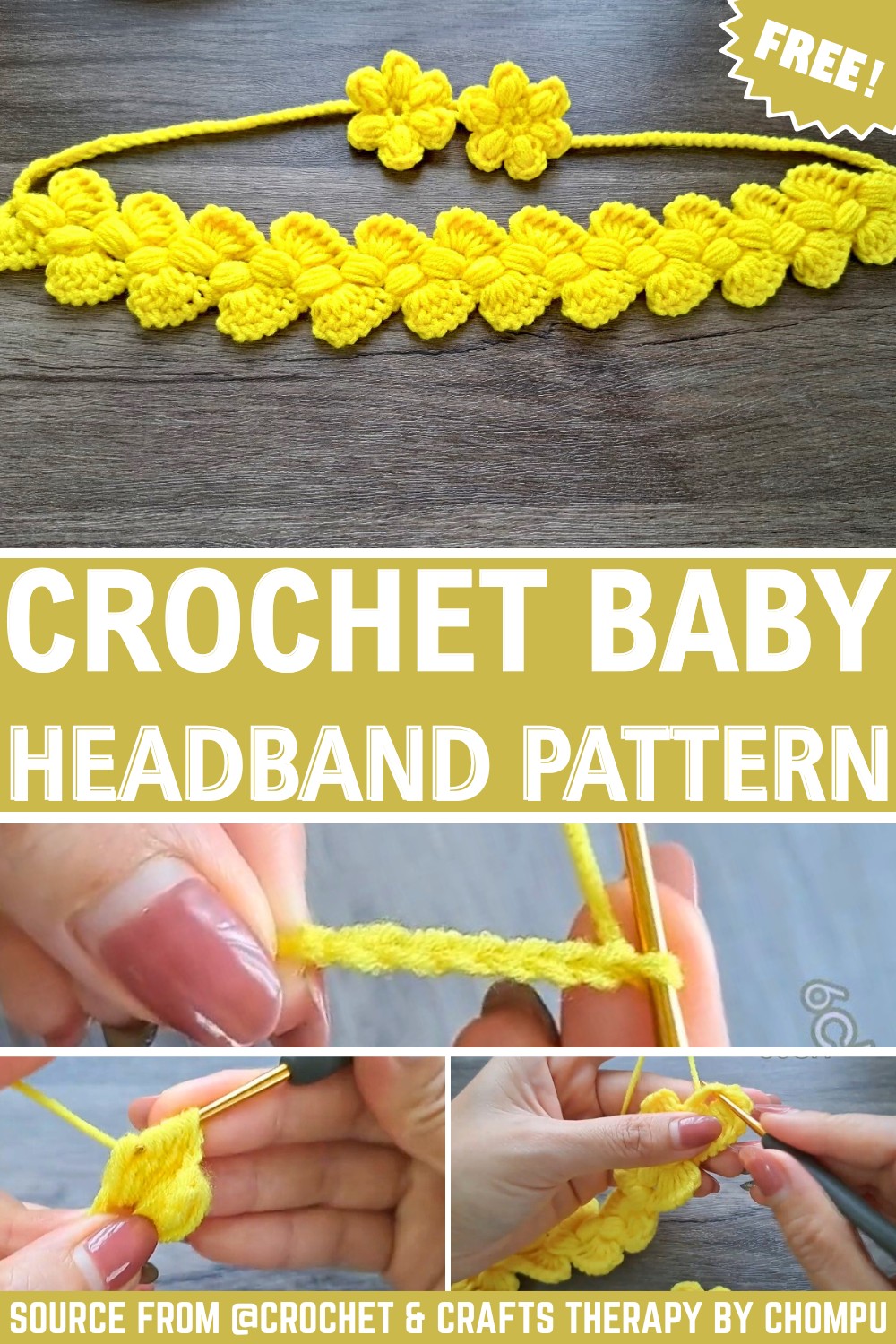 Beautiful and Functional Crochet Headband for All Skill Levels