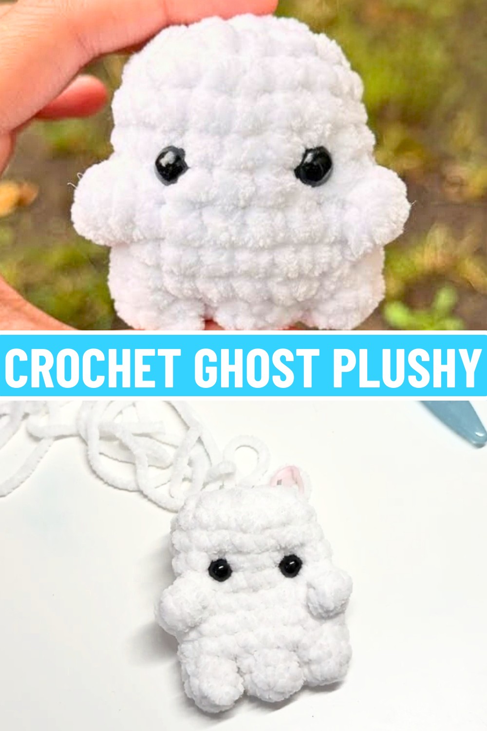 Easy Crochet Ghost Plushy Tutorial – Easy Halloween Plush