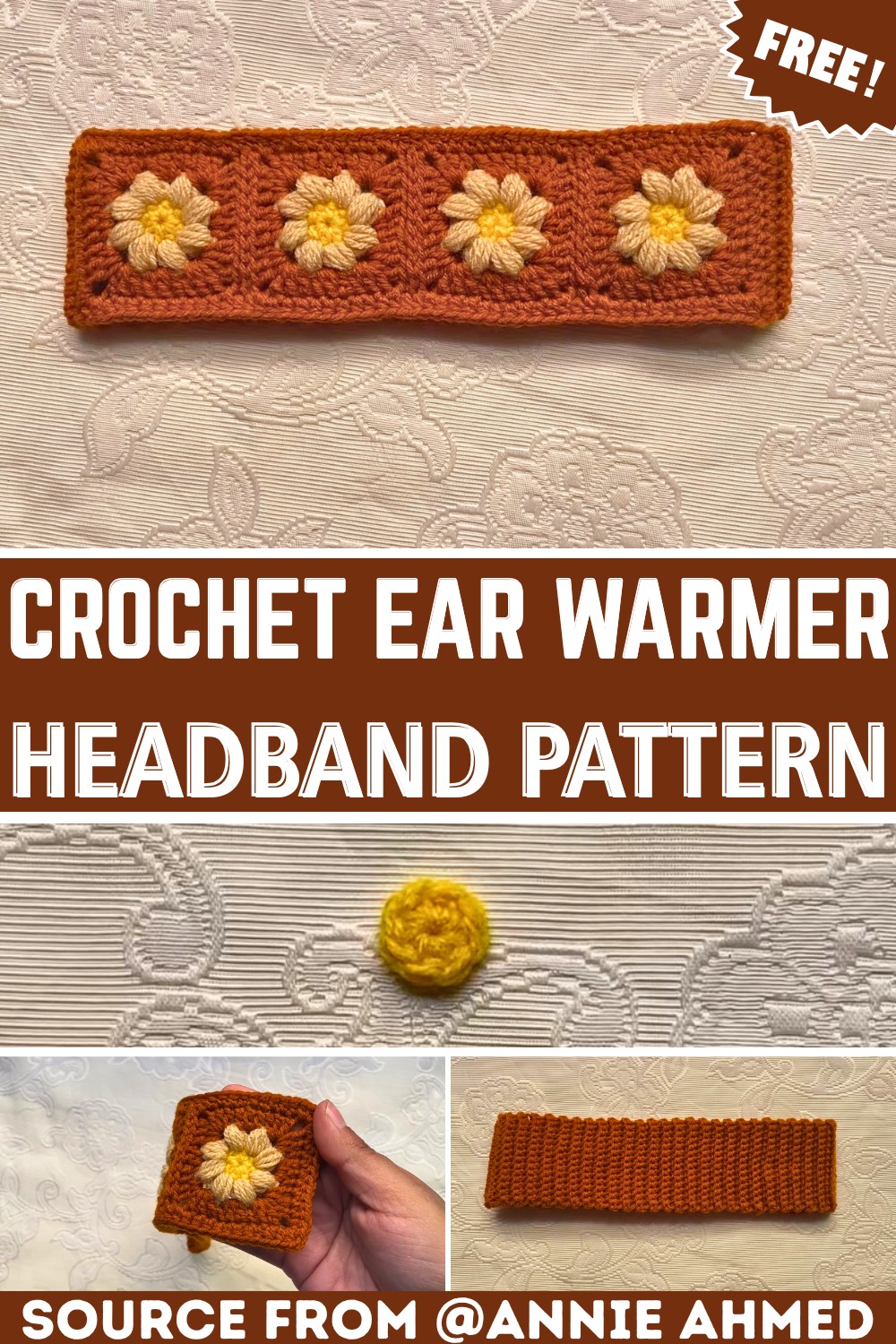 Learn to Crochet a Cozy and Stylish Ear Warmer Headband