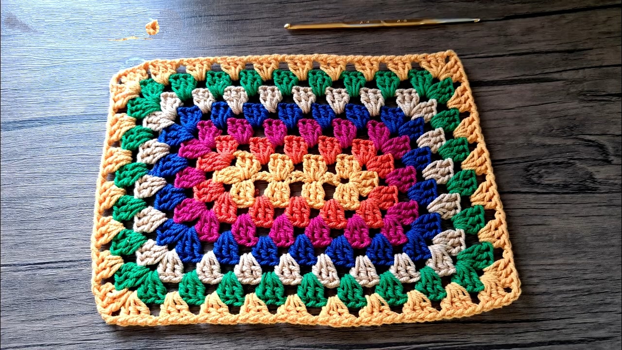 Crochet Granny Square Bag Tutorial – Fun and Functional Design