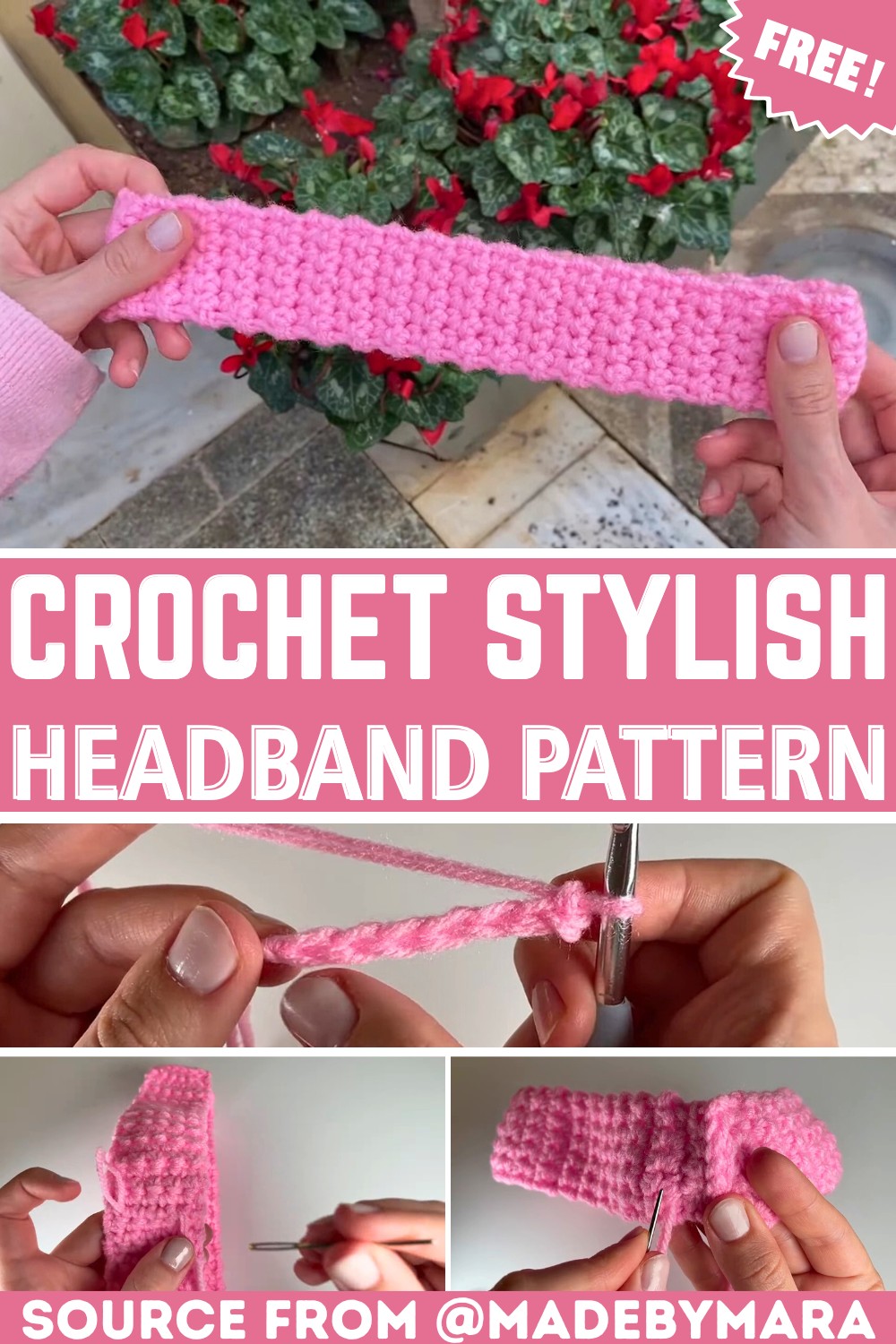 Stylish Crochet Headband Tutorial for All Skill Levels