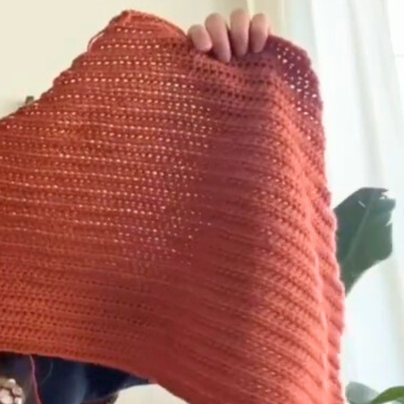 Halloween Jack-O-Lantern Crochet Sweater Design