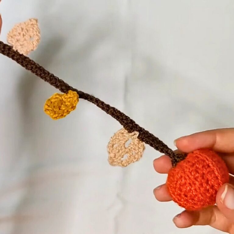 Crochet Pumpkin Bookmark Tutorial for Readers