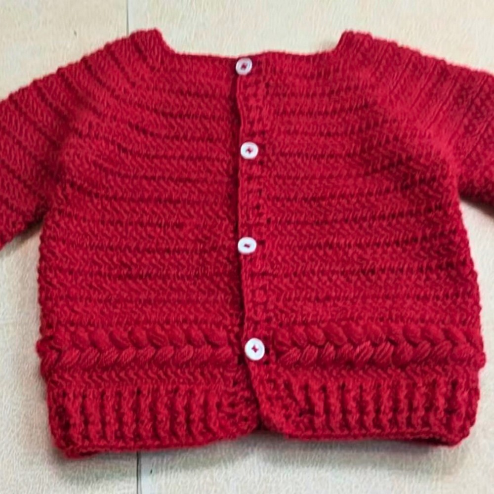 Step-by-Step Guide to Crochet an Adorable Cardigan for a 1-Year-Old
