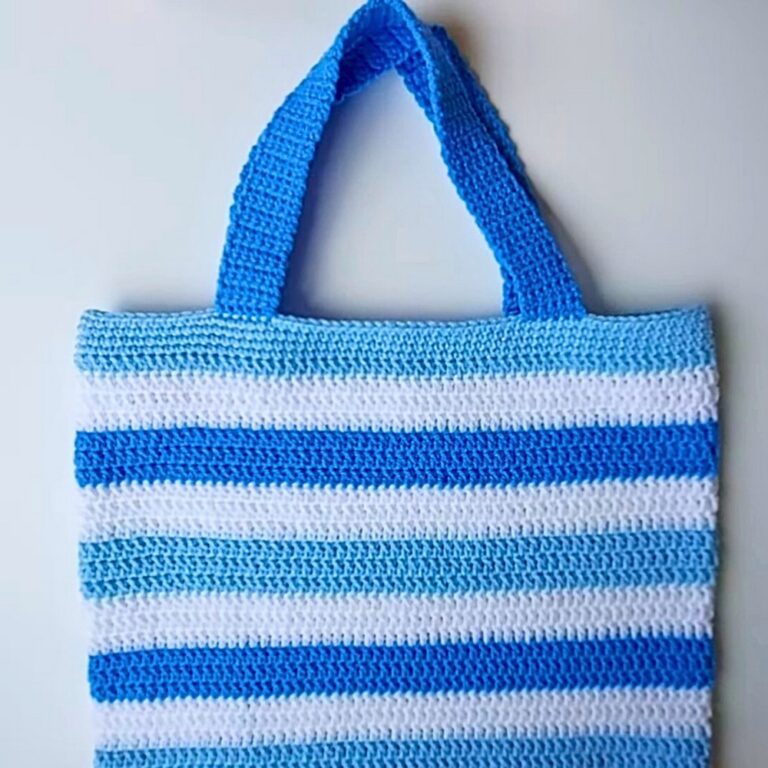 Stylish and Functional Handmade Crochet Tote Bag Pattern Tutorial