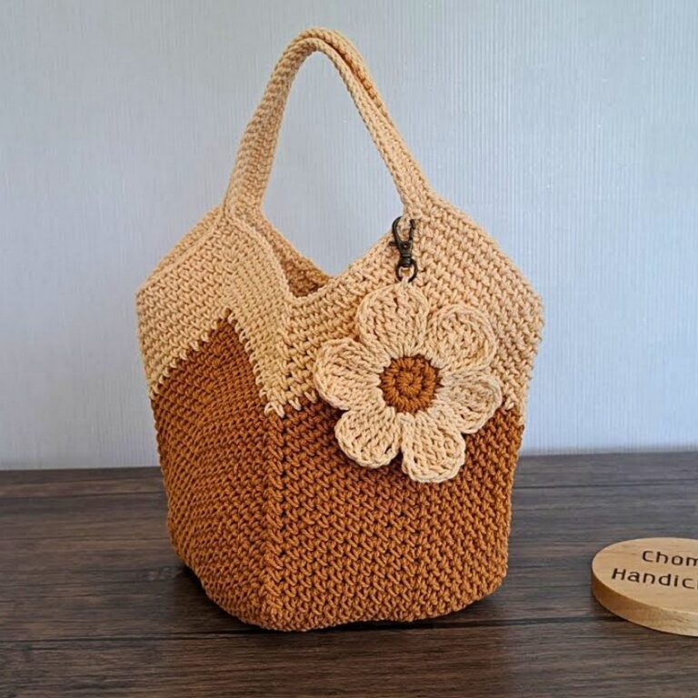 Functional Granny Square Bag Crochet Pattern for All Skill Levels