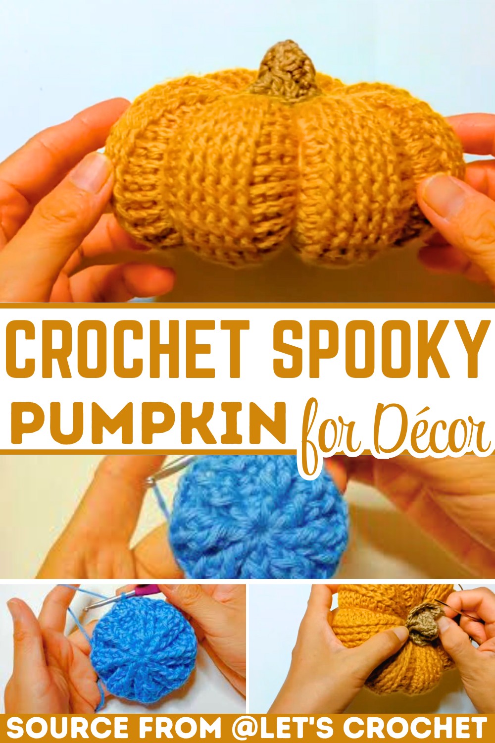 How to Crochet Beautiful Pumpkins for Seasonal Décor