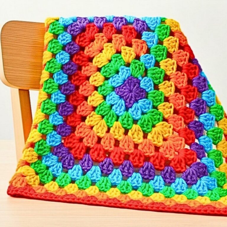 How to Crochet a Spiral Granny Blanket – Endless Granny Pattern