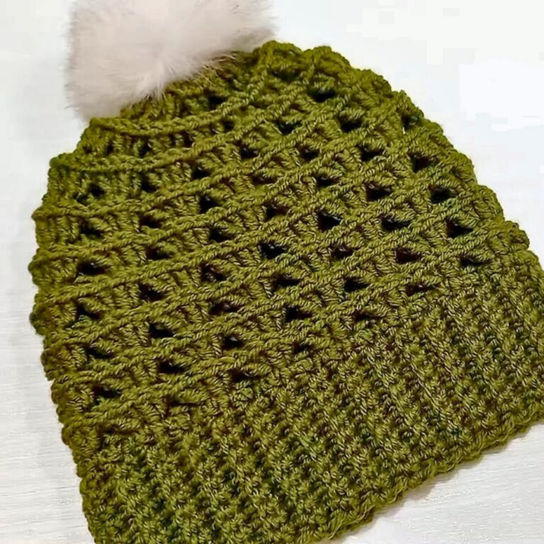 Crochet Beanie Hat Tutorial – Warm & Versatile Design